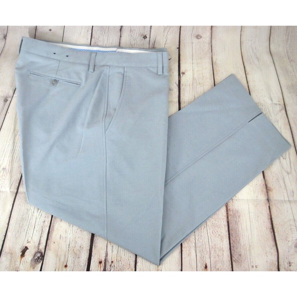 FOOTJOY‎ Men's Flat Front Performance Golf Pants SIZE 40/30 Light Gray NWOT